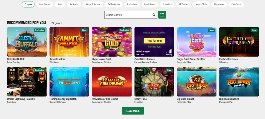 Unibet Games