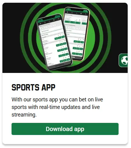 Sports at Unibet Mobile