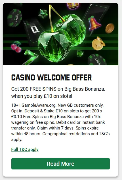 Casino Welcome Offer